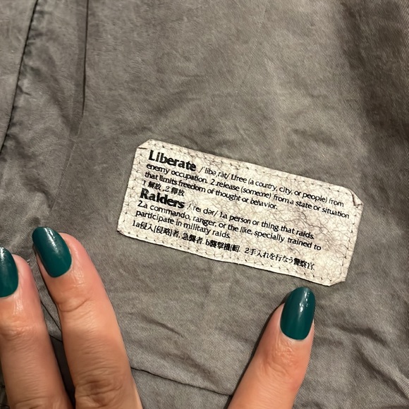 Liberaiders T-shirt with many pockets washed design size  XXXL - Picture 3 of 10